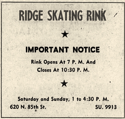 PSTOS - Ridge Seattle Washington Rink
